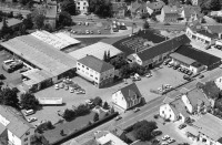 Luftaufnahme des Unternehmens aus dem Jahr 1977